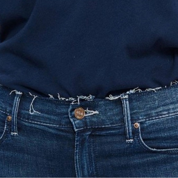 MOTHER double‎ fray charmer crop in photo finish size 26 - Picture 2 of 9